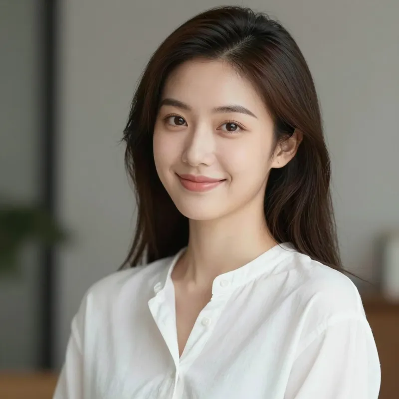 Original portrait photo before AI cartoon transformation