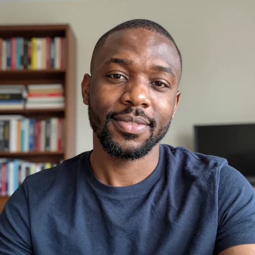 Casual smartphone selfie before AI business casual headshot conversion