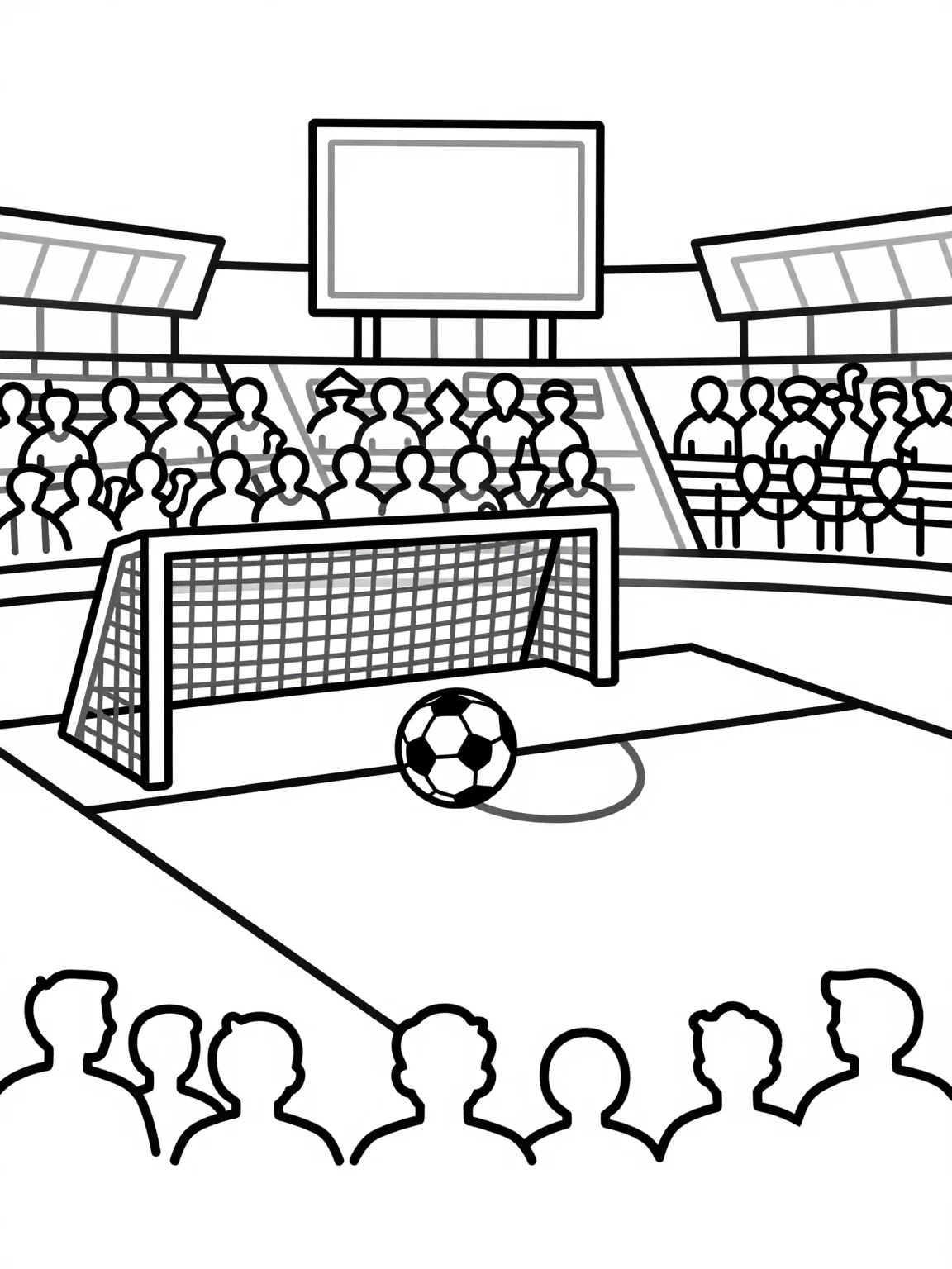 World Cup 2026 stadium illustration
