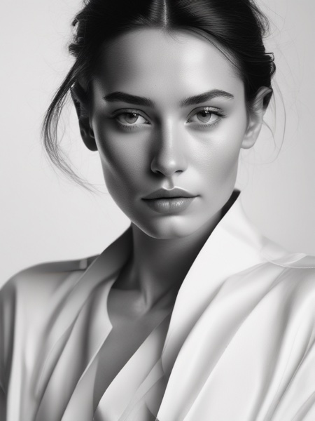 Fashion Editorial High Contrast