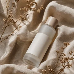 亚麻布料商品图背景