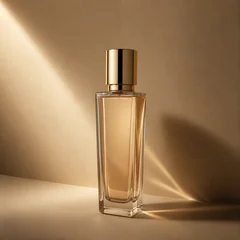 极简米色商品图背景